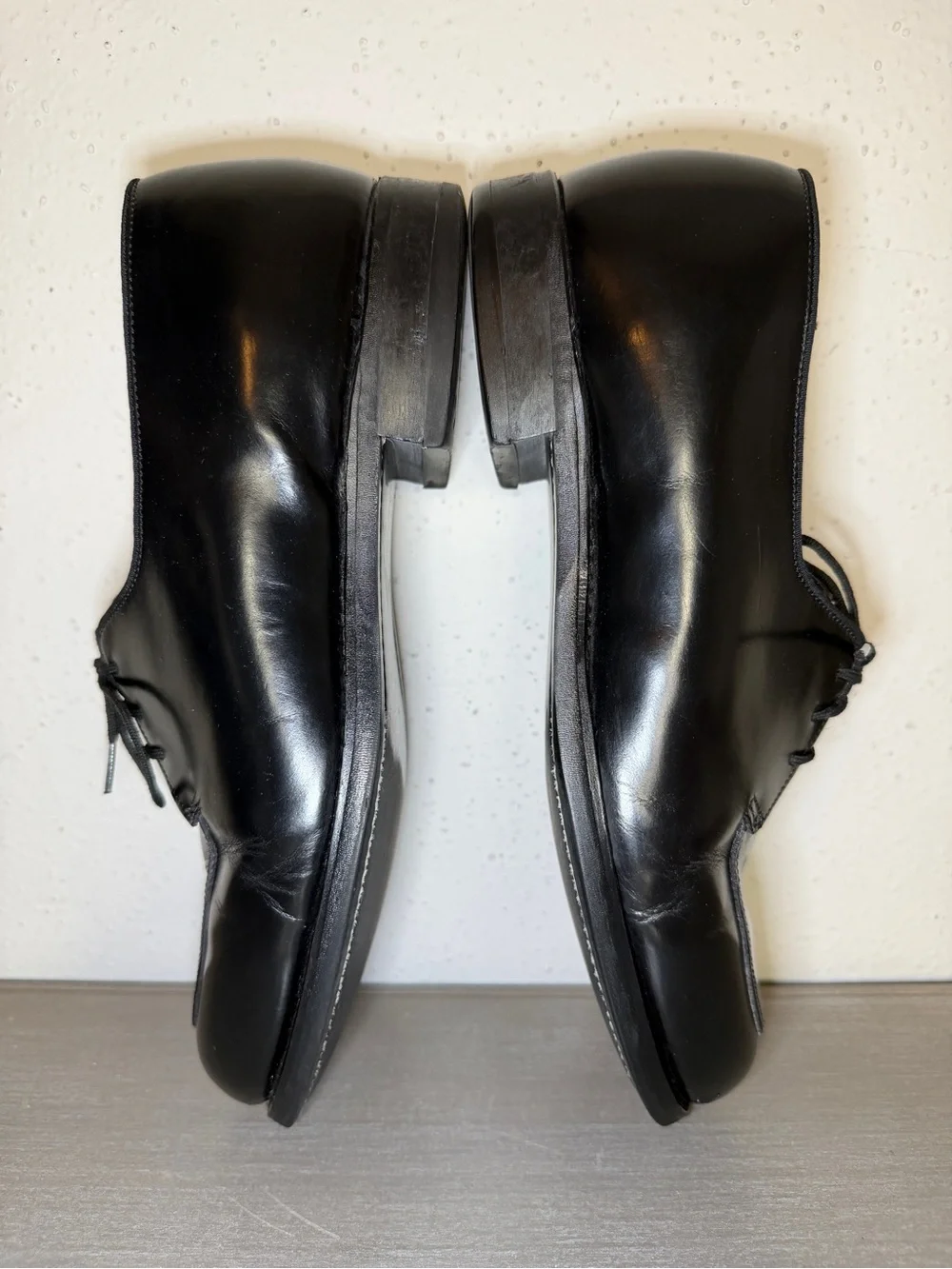 Wolverine World Wide Vintage 1995 Military Shoes Mens 9 B Black Made in USA